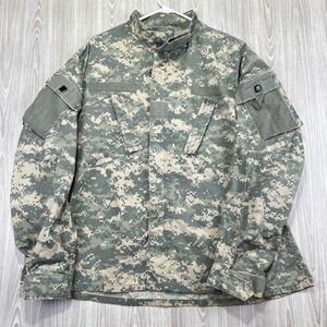 Military Issue ACU Digital Camo Tactical‎ Field Shirt Jacket XL Regular